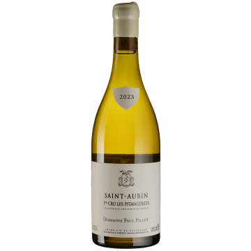 Вино Domaine Paul Pillot Saint-Aubin Premier Cru Les Pitangerets / Сент-Обен Прем'єр Крю Ле Пітанжер 2023, біле сухе, 0.75 л