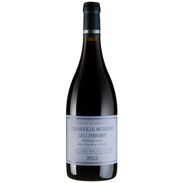Вино Domaine Bruno Clair Chambolle Musigny 1er Cru Les Charmes / Шамболль Мусіньї Прем'єр Крю Лє Шарм 2023, червоне сухе, 0.75 л