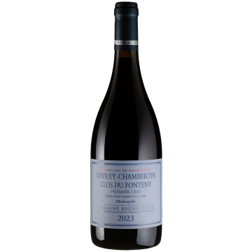 Вино Domaine Bruno Clair Gevrey Chambertin 1er Cru Clos du Fonteny / Жевре Шамбертен Прем'єр Крю Кло дю Фонтені 2023, червоне сухе, 0.75 л