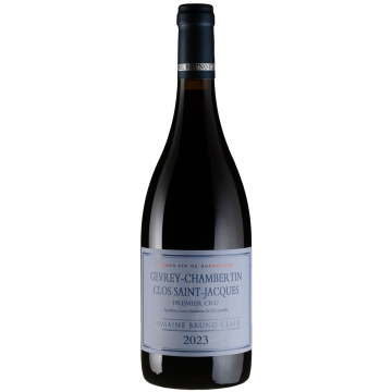 Вино Domaine Bruno Clair Gevrey Chambertin 1er Cru Clos Saint Jacques / Жевре Шамбертен Прем'єр Крю Кло Сен Жак 2023, червоне сухе, 0.75 л