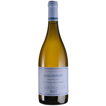 Вино Domaine Bruno Clair Marsannay Blanc La Charme aux Pretres / Марсане Блан Лє Шарм о Претр 2023, біле сухе, 0.75 л