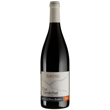 Вино Catherine et Pierre Breton Bourgueil Clos Senechal / Бургей Кло Сенешаль 2021, червоне сухе, 0.75 л