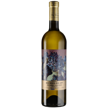 Вино Big Wines Big Art Telti-Kuruk Oaked 2024 / Біг Арт Tельті Курук Оакд 2024, біле сухе, 0.75 л