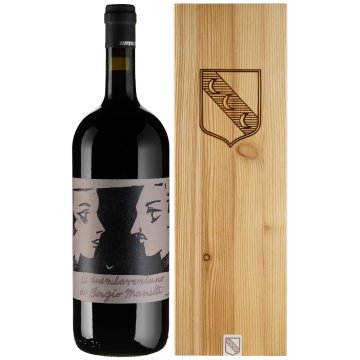 Вино Montevertine Il Duemilaventuno Di Sergio Manetti, wooden box / Іль Дуемілавентуно ді Серджіо Манетті, дерев'яна коробка 2021, червоне сухе, 1.5 л