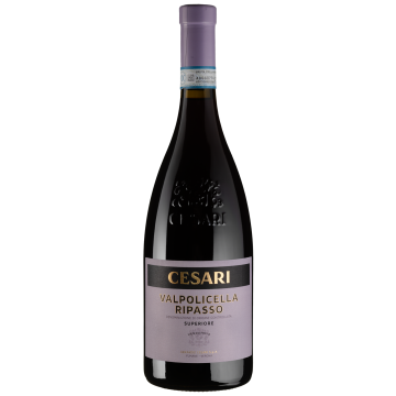 Вино Cesari Valpolicella Ripasso DOC Superiore / Вальполічелла Ріпассо DOC Суперіоре, червоне сухе, 0.75 л