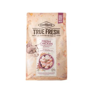 Корм для котів сухий повнораціонний з куркою 1,8кг True Fresh, Carnilove