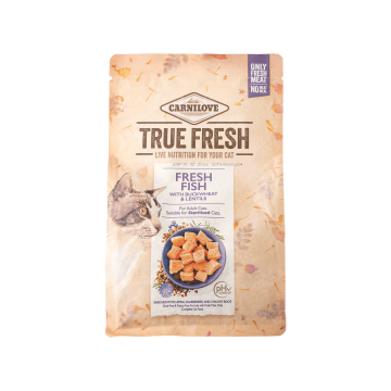 Корм для котів сухий повнораціонний з рибою 340г True Fresh, Carnilove