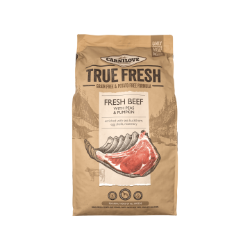 Корм для собак сухий повнораціонний з яловичиною 11,4кг True Fresh, Carnilove