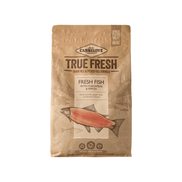 Корм для собак сухий повнораціонний з рибою 1,4кг True Fresh, Carnilove