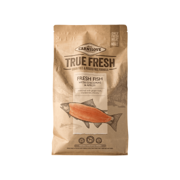 Корм для собак сухий повнораціонний з рибою 4кг True Fresh, Carnilove