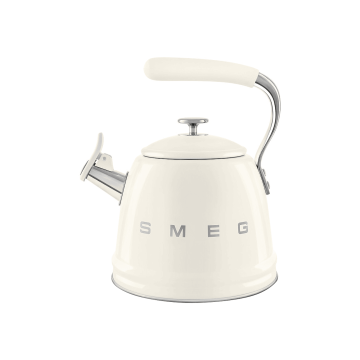 Чайник зі свистком кремовий колір, SMEG