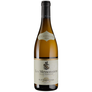 Вино Chapoutier Crozes Hermitage Les Meysonniers Blanc / Крозе Ермітаж Лє Мейсон'є Блан 2024, біле сухе, 0.75 л