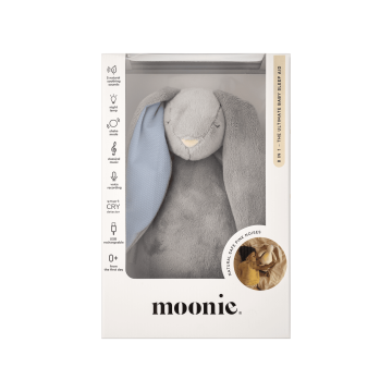 Іграшка дитяча Співаючий зайчик з нічником Sky, Moonie Europe