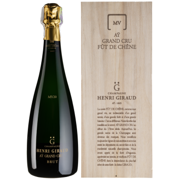 Шампанське Henri Giraud MV 20, gift box / MV 20, подарункова коробка, біле, 0.75 л
