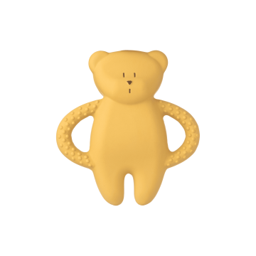 Прорізувач для зубів з натурального каучуку Honey, Moonie Europe