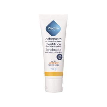 Зубна паста для собак та котів 70г, Plaqtiv+