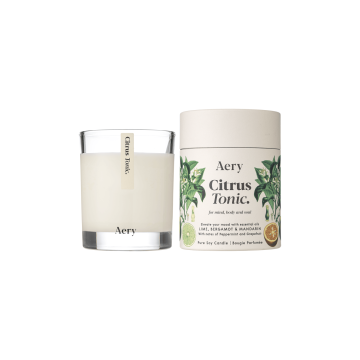 Свічка ароматична "Цитрусовий тонік" 200г Botanical, Aery Living