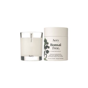 Свічка ароматична "Дерево Бонсай" 200г Botanical, Aery Living