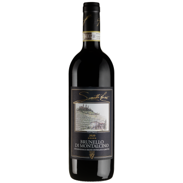 Вино Sassetti Livio Brunello di Montalcino / Брунелло ді Монтальчіно 2020, червоне сухе, 0.75 л
