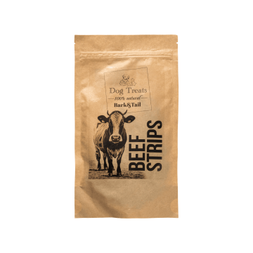 Корм для собак додатковий ласощі натуральні яловичина 50г, Bark&Tail