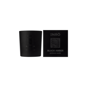 Свічка парфумована 250мл Black Amber, Inro