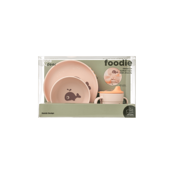 Набір для їжі пудрового кольору Foodie Wally, Done By Deer
