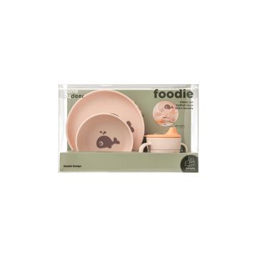 Набір для їжі пудрового кольору Foodie Wally, Done By Deer
