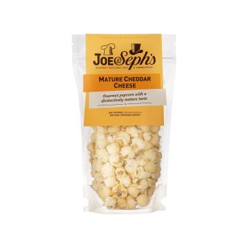 Попкорн з сиром Чеддер 65г, Joe & Seph's