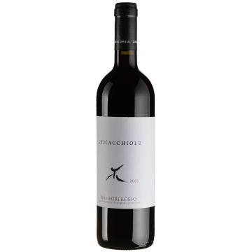 Вино Le Macchiole Bolgheri Rosso / Болгері Россо 2023, червоне сухе, 0.75 л