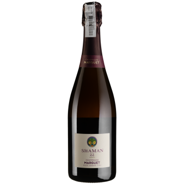 Шампанське Champagne Marguet Shaman 22 Rose Grand Cru / Шаман 22 Розе Гран Крю, рожеве, 0.75 л