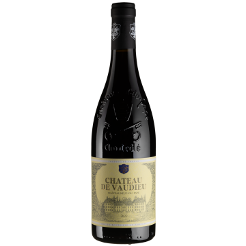 Вино Famille Brechet Chateauneuf-du-Pape Chateau de Vaudieu / Шатонеф-дю-Пап Шато де Водью 2022, червоне сухе, 0.75 л