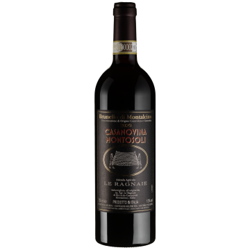 Вино Le Ragnaie Brunello di Montalcino C. Montosoli / Брунелло ді Монтальчино C. Монтосолі 2020, червоне сухе, 0.75 л