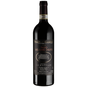Вино Le Ragnaie Brunello di Montalcino Passo del Lume Spento / Брунелло ді Монтальчино Пассо дель Луме Спенто 2020, червоне сухе, 0.75 л