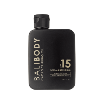 Масло для засмаги з какао SPF15 100мл, Bali Body