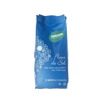 Сіль морська харчова Фльор де Сель (ручного збору) 150г, Naturata