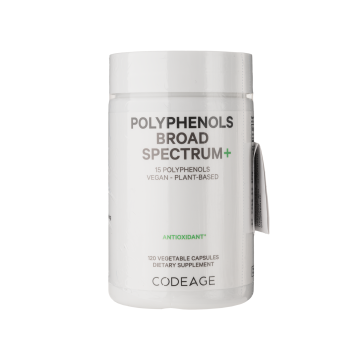 Дієтична добавка в капсулах Поліфеноли широкого спектру 120шт, Polyphenols, Codeage