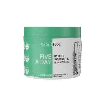 Дієтична добавка в капсулах П'ять в день 30шт,Five a Day Instantfood