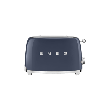Тостер електричний на 2 тости стиль 50х темно-синій, SMEG
