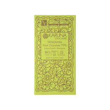 Шоколад темний Танзанія 70% 60г, Karuna chocolate