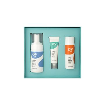 Набір засобів для чистої шкіри 50мл, 100мл, 30мл (3шт в пак) Clear Skin Organic Young, Green People