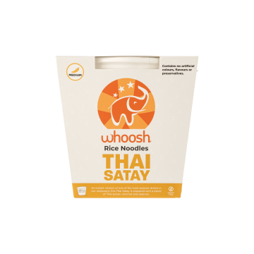 Локшина швидкого приготування рисова Тайський Сатай 80г, Whoosh
