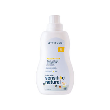 Кондиціонер для дитячої білизни 1л Sensitive Skin, Attitude