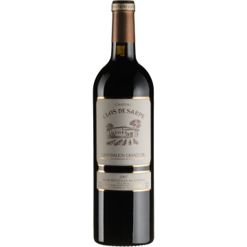 Вино Chateau Clos de Sarpe Chateau Clos De Sarpe / Шато Кло Де Сарп 2007, червоне сухе, 0.75 л