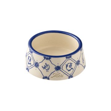 Миска для годування собак керамічна трикутна S, Mari