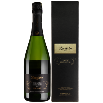 Ігристе Recaredo Terrers Brut Nature, gift box / Террерс Брют Натюр, подарункова коробка 2020, біле, 0.75 л