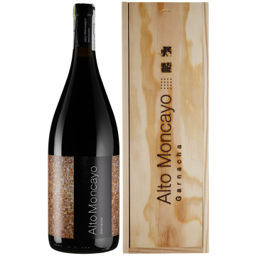 Вино Bodegas Alto Moncayo Alto Moncayo, wooden box / Альто Монкайо, дерев'яна коробка, червоне сухе, 1.5 л