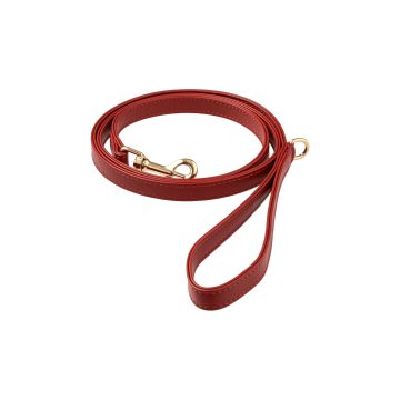 Повідець шкіряний червоний розмір M, Perro Collection