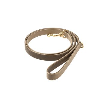 Повідець шкіряний Спешл Едішн бежевий розмір S, Perro Collection