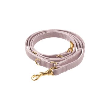 Повідець шкіряний ліловий розмір L-2, Perro Collection