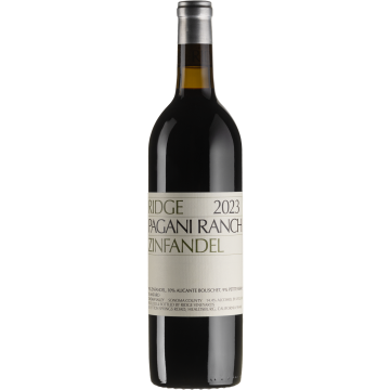 Вино Ridge Vineyards Pagani Ranch Zinfandel / Пагані Ранч Зінфандель 2023, червоне сухе, 0.75 л